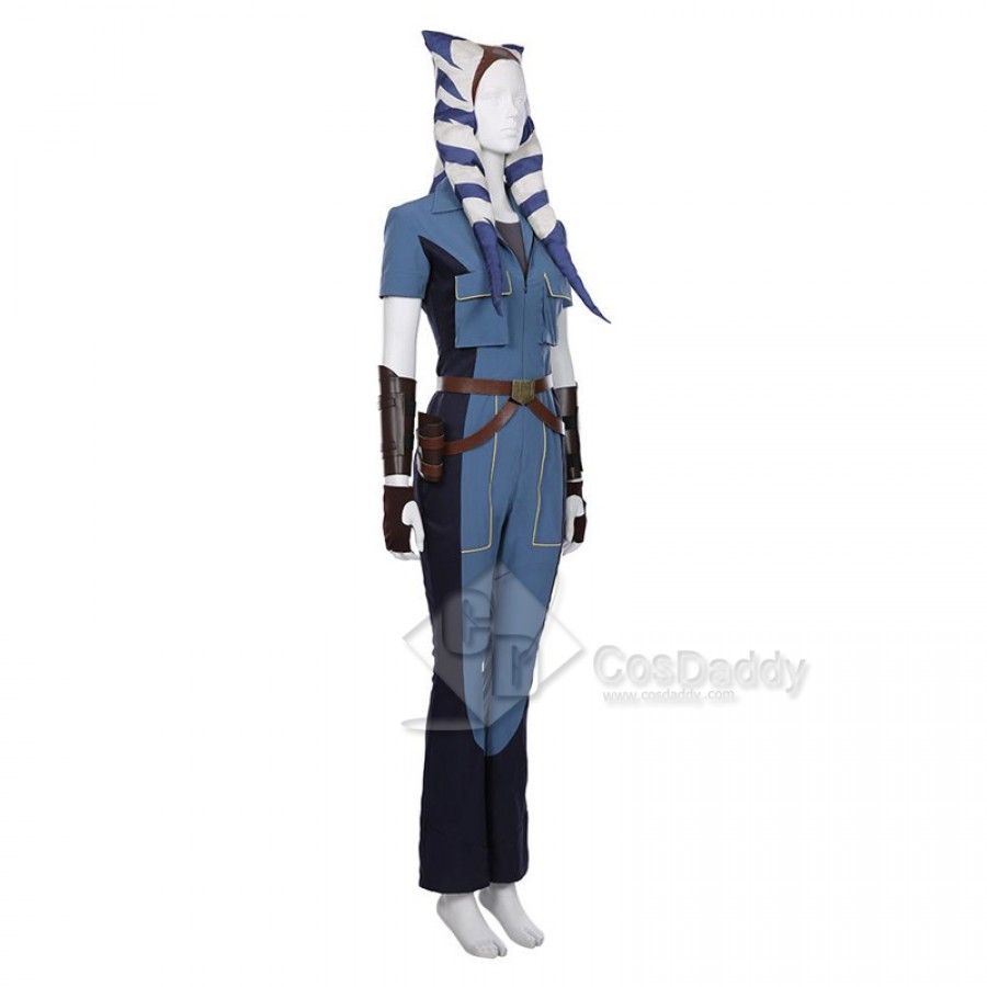Star Wars The Clone Wars Season 7 Ahsoka Tano Jumpsuit Halloween